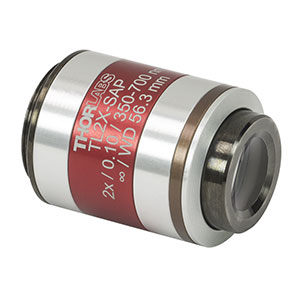 Thorlabs索雷博 TL2X-SAP - 超复消色差物镜