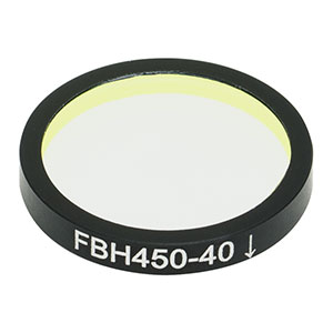 Thorlabs索雷博 FBH450-40 硬膜带通滤光片