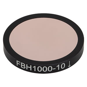 Thorlabs索雷博 FBH1000-10 硬膜带通滤光片