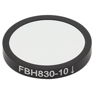 Thorlabs索雷博 FBH830-10 硬膜带通滤光片