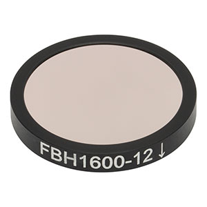 Thorlabs索雷博 FBH1600-12 硬膜带通滤光片