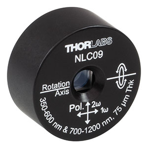 Thorlabs索雷博 NLC09 - 已安装的β-BBO晶体