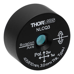 Thorlabs索雷博 NLCQ3 - 已安装的β-BBO晶体