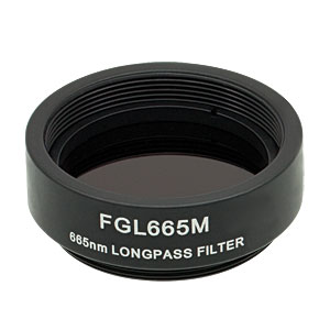Thorlabs索雷博 FGL665M 长波通彩色玻璃滤光片