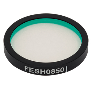 Thorlabs索雷博 FESH0850 Ø25.0 mm短波通滤光片
