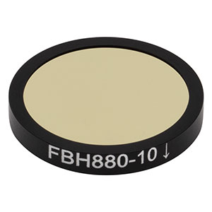 Thorlabs索雷博 FBH880-10 硬膜带通滤光片
