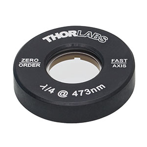 Thorlabs索雷博 WPQ05M-473 - Ø1/2英寸零级四分之一波片