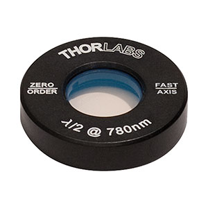 Thorlabs索雷博 WPH05M-780 - 零级半波片