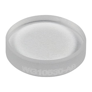 Thorlabs索雷博 WG10530-AB - Ø1/2英寸N-BK7宽带精密窗口片