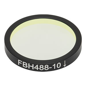 Thorlabs索雷博 FBH488-10 硬膜带通滤光片
