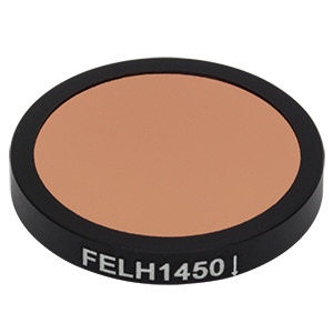 Thorlabs索雷博 FELH1450 Ø25.0 mm长波通滤光片