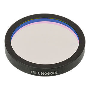 Thorlabs索雷博 FELH0600 Ø25.0 mm长波通滤光片