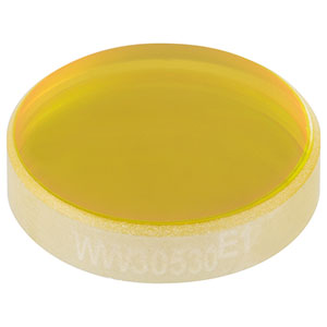 Thorlabs索雷博 WW30530-E1 - Ø1/2英寸楔形蓝宝石窗口片