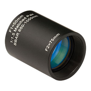 Thorlabs索雷博 MAP105075-B 匹配消色差双胶合透镜对