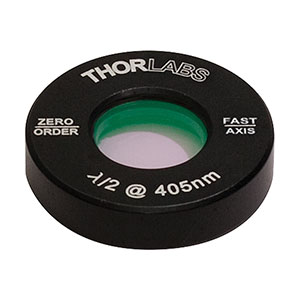 Thorlabs索雷博 WPH05M-405 - 零级半波片