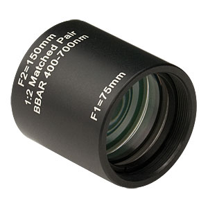 Thorlabs索雷博 MAP1075150-A 匹配消色差透镜对