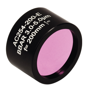 Thorlabs索雷博 AC254-200-E 空气间隔消色差胶合透镜