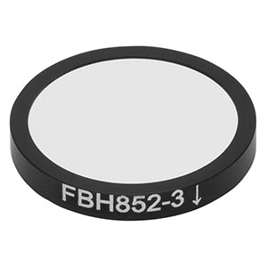 Thorlabs索雷博 FBH852-3 硬膜带通滤光片