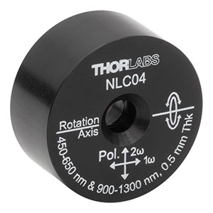 Thorlabs索雷博 NLC04 - 已安装的β-BBO晶体