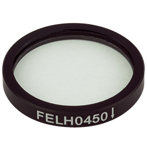 Thorlabs索雷博 FELH0450 Ø25.0 mm长波通滤光片