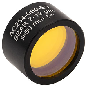 Thorlabs索雷博 AC254-050-E3 空气隙消色差双合透镜