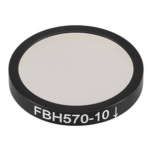 Thorlabs索雷博 FBH570-10 硬膜带通滤光片