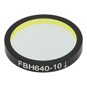 Thorlabs索雷博 FBH640-10 硬膜带通滤光片