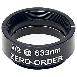 Thorlabs索雷博 WPH10M-633 - 零级半波片