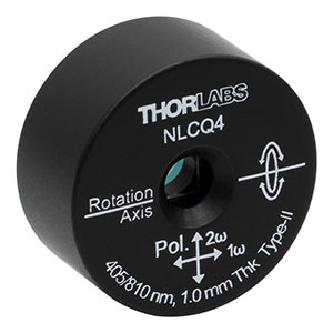Thorlabs索雷博 NLCQ4 - 已安装的β-BBO晶体