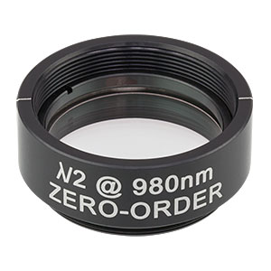 Thorlabs索雷博 WPH10M-980 - 零级半波片