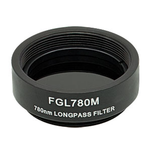 Thorlabs索雷博 FGL780M 长波通彩色玻璃滤光片