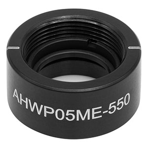 Thorlabs索雷博 AHWP05ME-550 - 聚合物零级消色差半波片