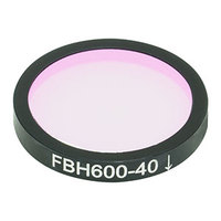 Thorlabs索雷博 FBH600-40 硬膜带通滤光片