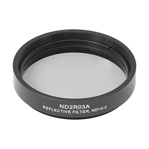 Thorlabs索雷博 ND2R03A Ø50 mm反射型中性密度滤光片