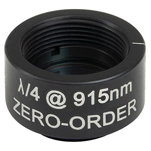 Thorlabs索雷博 WPQSM05-915 - 零级四分之一波片