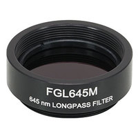 Thorlabs索雷博 FGL645M 长波通彩色玻璃滤光片