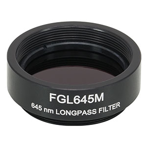 Thorlabs索雷博 FGL645M 长波通彩色玻璃滤光片