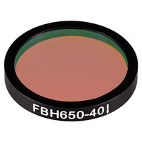 Thorlabs索雷博 FBH650-40 硬膜带通滤光片
