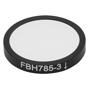 Thorlabs索雷博 FBH785-3 硬膜带通滤光片