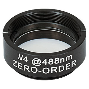 Thorlabs索雷博 WPQ10M-488 - Ø1英寸零级四分之一波片