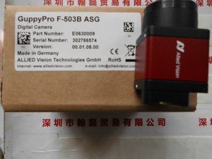 AVT瑷茘德 &nbsp;GUPPY PRO F-503B &nbsp;工业相机