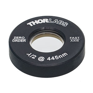 Thorlabs索雷博 WPH05M-445 - 零级半波片