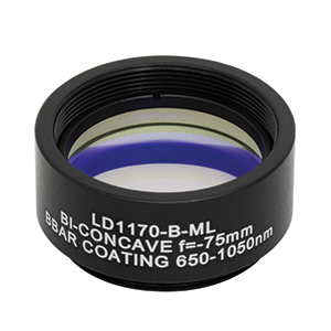 Thorlabs索雷博 LD1170-B-ML 双凹透镜