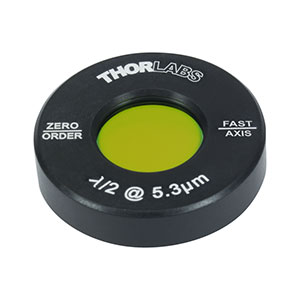 Thorlabs索雷博 WPLH05M-5300 - 真零级半波片