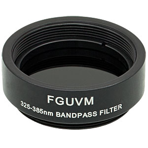 Thorlabs索雷博 FGUVM Ø25 mm UG1彩色玻璃带通滤光片