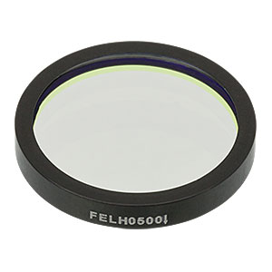 Thorlabs索雷博 FELH0500 Ø25.0 mm长波通滤光片