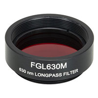 Thorlabs索雷博 FGL630M 长波通彩色玻璃滤光片