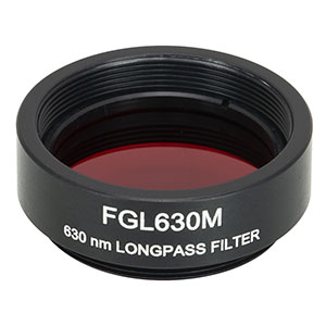 Thorlabs索雷博 FGL630M 长波通彩色玻璃滤光片