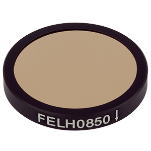 Thorlabs索雷博 FELH0850 Ø25.0 mm长波通滤光片