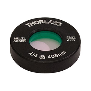 Thorlabs索雷博 WPMQ05M-405 - Ø1/2英寸多级四分之一波片